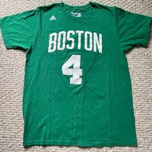 Adidas NBA Boston Celtics #4 Thomas Shirt Green Size L